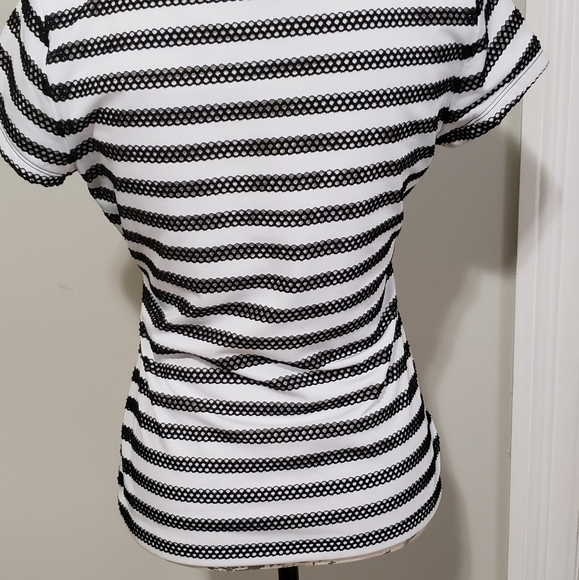 Black and white striped top - Picture 2 of 2
